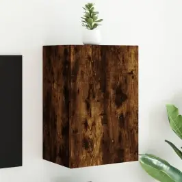 Tv Sienas Skapītis, Koka Krāsa, 40,5X30X60Cm, Inženierijas Koks Vidaxl