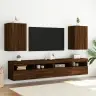 Tv Sienas Skapītis, Brūns, 40,5X30X60 Cm, Inženierijas Koks Vidaxl