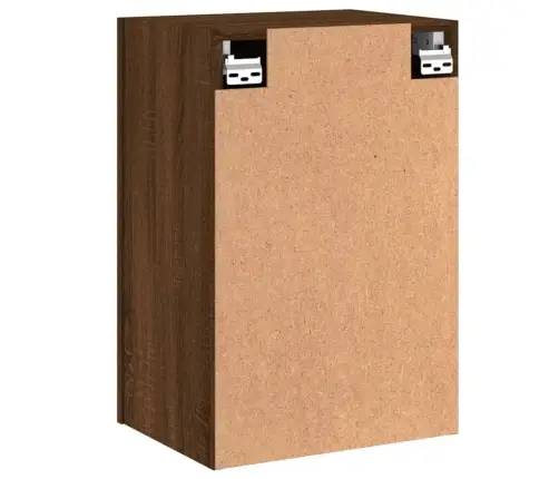 Tv Sienas Skapītis, Brūns, 40,5X30X60 Cm, Inženierijas Koks Vidaxl