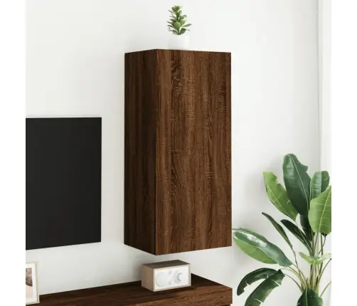 Teleri Seinakapp, Pruun Tamm, 40,5 X 30 X 90 cm Tehispuit Teleri Seinakapp, Pruun Tamm, 40,5 X 30 X 90 cm Tehispuit