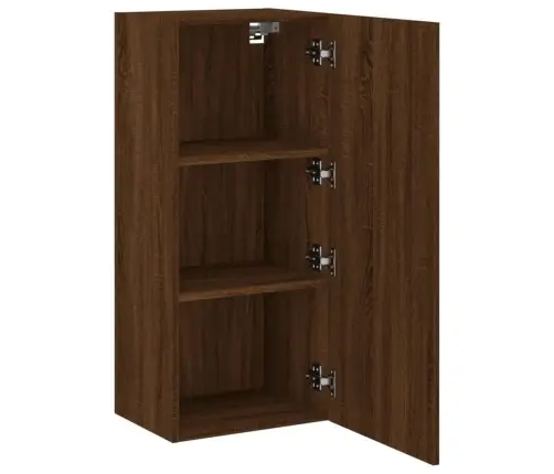 Teleri Seinakapp, Pruun Tamm, 40,5 X 30 X 90 cm Tehispuit Teleri Seinakapp, Pruun Tamm, 40,5 X 30 X 90 cm Tehispuit