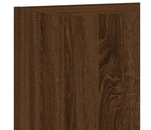 Teleri Seinakapp, Pruun Tamm, 40,5 X 30 X 90 cm Tehispuit Teleri Seinakapp, Pruun Tamm, 40,5 X 30 X 90 cm Tehispuit