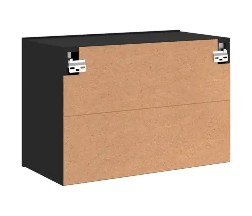 Tv Sienas Skapītis, Melns, 60X30X41 Cm Vidaxl Tv Sienas Skapītis, Melns, 60X30X41 Cm Vidaxl