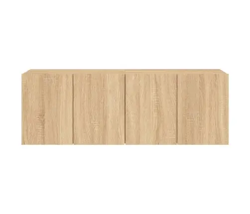 Sienas Tv Skapīši, 2 Gab., Ozola Krāsa, 60X30X41 Cm Vidaxl