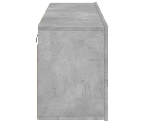 Prie Sienos Montuojamos Tv Spintelės, 2Vnt., Betono, 60X30X41Cm