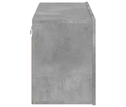 Prie Sienos Montuojama Tv Spintelė, Betono Pilka, 80X30X41Cm Prie Sienos Montuojama Tv Spintelė, Betono Pilka, 80X30X41Cm