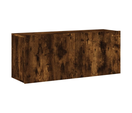 Tv Sienas Skapītis, Ozolkoka Krāsa, 100X30X41 Cm Vidaxl