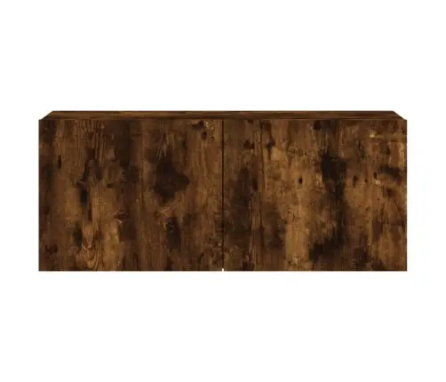 Tv Sienas Skapītis, Ozolkoka Krāsa, 100X30X41 Cm Vidaxl