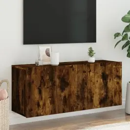 Tv Sienas Skapītis, Ozolkoka Krāsa, 100X30X41 Cm Vidaxl