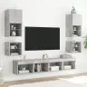 Teleri Seinakapid Led-Tuledega 2 Tk, Betoonhall, 30X28,5X30 Cm Teleri Seinakapid Led-Tuledega 2 Tk, Betoonhall, 30X28,5X30 Cm