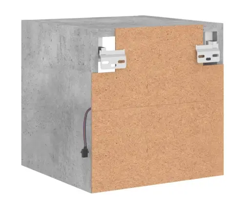 Teleri Seinakapid Led-Tuledega 2 Tk, Betoonhall, 30X28,5X30 Cm Teleri Seinakapid Led-Tuledega 2 Tk, Betoonhall, 30X28,5X30 Cm
