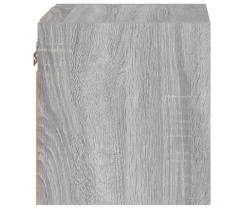 Tv Skapītis Ar Led Lampiņām, Pelēka Ozola Krāsa, 30X28,5X30 Cm Vidaxl
