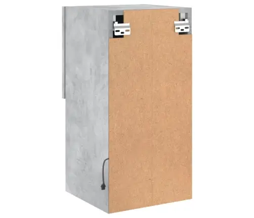 Tv Galdiņi Ar Led Lampiņām, 2 Gab., 30,5X30X60Cm, Betona Pelēki Vidaxl