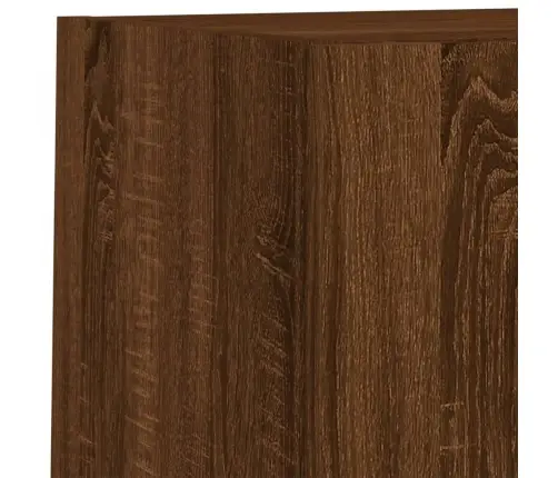 Tv Galdiņš Ar Led Lampiņām, Ozolkoka Krāsa, 30,5X30X60 Cm Vidaxl