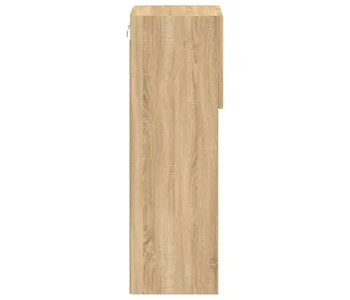 Led-Tuledega Telerikapid 2 Tk, Sonoma Tamm, 30,5 X 30 X 90 Cm