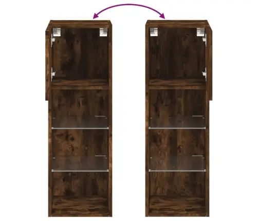 Tv Skapītis Ar Led Apgaismojumu, Ozolkoka Krāsa, 30,5X30X90 Cm Vidaxl Tv Skapītis Ar Led Apgaismojumu, Ozolkoka Krāsa, 30,5X30X90 Cm Vidaxl