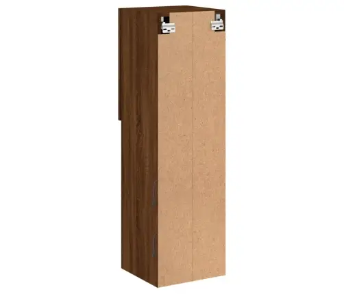 Tv Galdiņš Ar Led Lampiņām, Ozolkoka Krāsa, 30,5X30X102 Cm Vidaxl