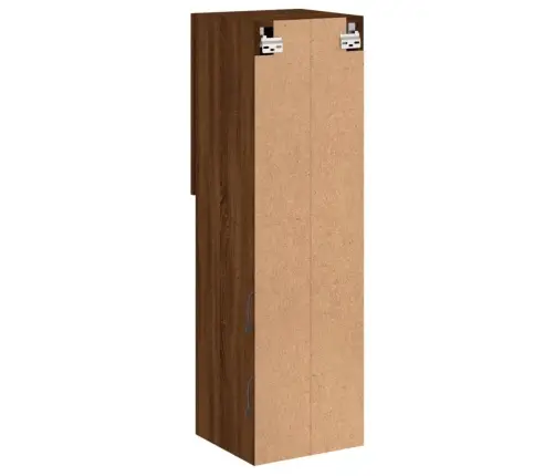 Tv Skapīši Ar Led, 2 Gab., Brūna Ozolkoka Krāsa, 30,5X30X102 Cm Vidaxl