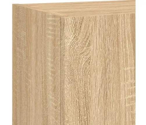 Led-Tuledega Telerikapp, Sonoma Tamm, 40,5 X 30 X 60 Cm