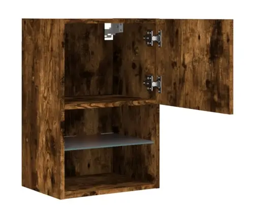 Tv Skapītis Ar Led Apgaismojumu, Ozolkoka Krāsa, 40,5X30X60 Cm Vidaxl Tv Skapītis Ar Led Apgaismojumu, Ozolkoka Krāsa, 40,5X30X60 Cm Vidaxl