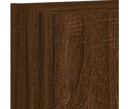 Tv Galdiņš Ar Led Lampiņām, Ozolkoka Krāsa, 40,5X30X90 Cm Vidaxl