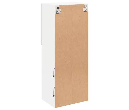 Tv Skapītis Ar Led Apgaismojumu, Balts, 40,5X30X102 Cm Vidaxl