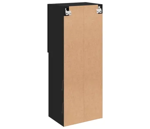 Tv Skapītis Ar Led Apgaismojumu, Melns, 40,5X30X102 Cm Vidaxl