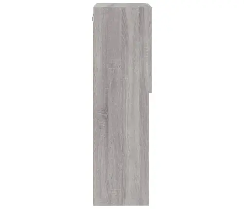Led-Tuledega Telerikapp, Hall Sonoma Tamm, 40,5 X 30 X 102 Cm