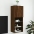 Tv Galdiņš Ar Led Lampiņām, Ozolkoka Krāsa, 40,5X30X102 Cm Vidaxl