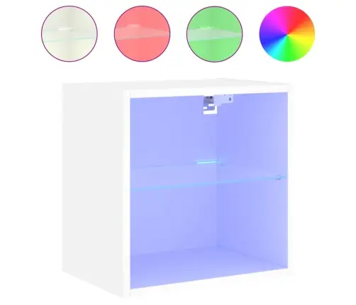 Seinale Kinnitatav Öökapp Led-Tuledega, Valge