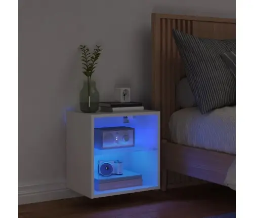 Seinale Kinnitatav Öökapp Led-Tuledega, Valge