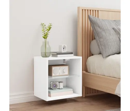 Seinale Kinnitatav Öökapp Led-Tuledega, Valge