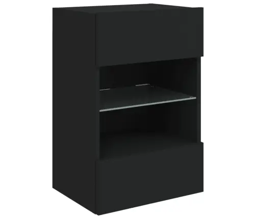 Teleri Seinakapp Led-Tuledega, Must, 40 X 30 X 60,5 Cm Teleri Seinakapp Led-Tuledega, Must, 40 X 30 X 60,5 Cm