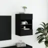 Teleri Seinakapp Led-Tuledega, Must, 40 X 30 X 60,5 Cm Teleri Seinakapp Led-Tuledega, Must, 40 X 30 X 60,5 Cm
