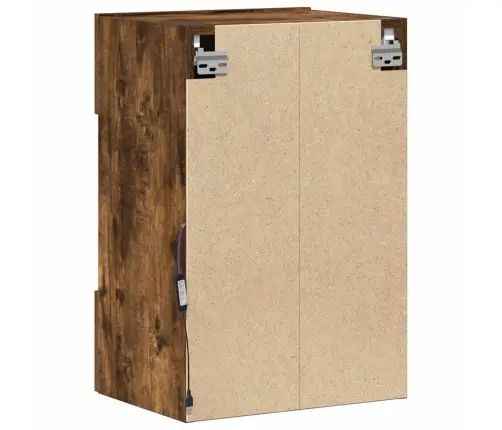 Sienas Skapīši Ar Led Apgaismojumu Televizoram, 2 Gb., 40X30X60,5Cm, Ozolkoka Krāsa Vidaxl Sienas Skapīši Ar Led Apgaismojumu Televizoram, 2 Gb., 40X30X60,5Cm, Ozolkoka Krāsa Vidaxl