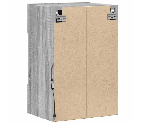Sienas Skapīši Ar Led Apgaismojumu Televizoram, 2 Gab., 40X30X60,5 Cm, Pelēka Ozola Vidaxl Sienas Skapīši Ar Led Apgaismojumu Televizoram, 2 Gab., 40X30X60,5 Cm, Pelēka Ozola Vidaxl