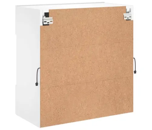 Tv Galdiņš Ar Led Lampiņām, Balti, 58,5X30X60,5 Cm Vidaxl