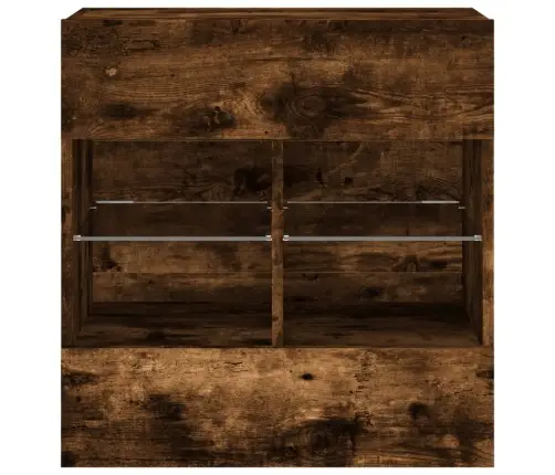 Tv Plaukti Ar Led Lampiņām, 58,5X30X60,5 Cm, Ozolkoka Krāsā Vidaxl