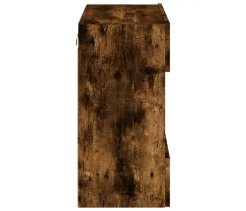 Tv Plaukti Ar Led Lampiņām, 58,5X30X60,5 Cm, Ozolkoka Krāsā Vidaxl