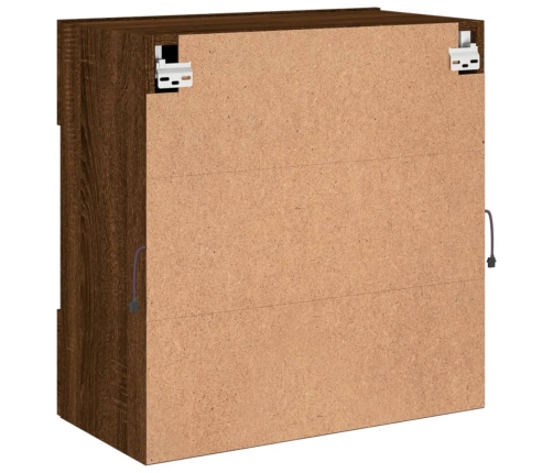 Teleri Seinakapp Led-Tuledega, Pruun Tamm, 58,5 X 30 X 60,5