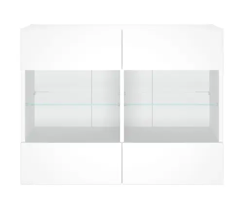 Tv Galdiņš Ar Led Lampiņām, Balti, 78,5X30X60,5 Cm Vidaxl Tv Galdiņš Ar Led Lampiņām, Balti, 78,5X30X60,5 Cm Vidaxl