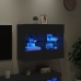 Tv Galdiņš Ar Led Lampiņām, Melni, 78,5X30X60,5 Cm Vidaxl