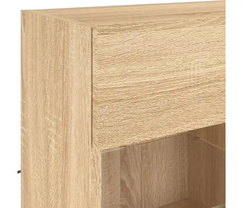 Tv Plaukts Ar Led Lampiņām, 78,5X30X60,5 Cm, Koka Krāsā Vidaxl Tv Plaukts Ar Led Lampiņām, 78,5X30X60,5 Cm, Koka Krāsā Vidaxl