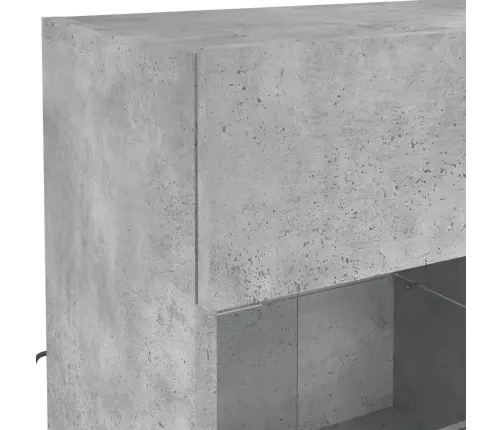 Tv Galdiņi Ar Led Lampiņām, Betona Pelēki, 78,5X30X60,5 Cm Vidaxl Tv Galdiņi Ar Led Lampiņām, Betona Pelēki, 78,5X30X60,5 Cm Vidaxl