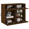 Teleri Seinakapp Led-Tuledega, Pruun Tamm, 78,5 X 30 X 60,5 Teleri Seinakapp Led-Tuledega, Pruun Tamm, 78,5 X 30 X 60,5