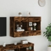 Tv Plaukti Ar Led Lampiņām, 98,5X30X60,5 Cm, Ozolkoka Krāsā Vidaxl