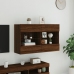 Tv Plaukti Ar Led Lampiņām, 98,5X30X60,5 Cm, Brūna Ozolkoka Vidaxl