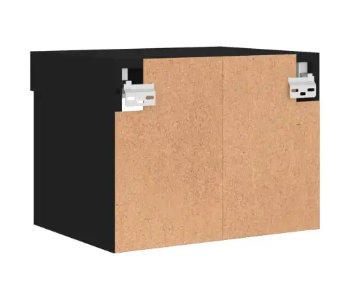 Seinale Kinnitatav Öökapp Led-Tuledega, Must