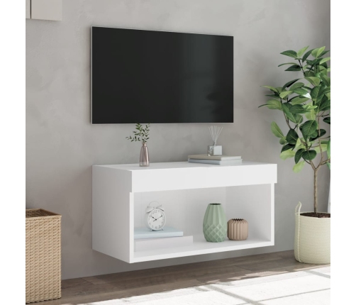 Led-Tuledega Telerikapp, Valge, 60 X 30 X 30 Cm