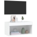 Led-Tuledega Telerikapp, Valge, 60 X 30 X 30 Cm